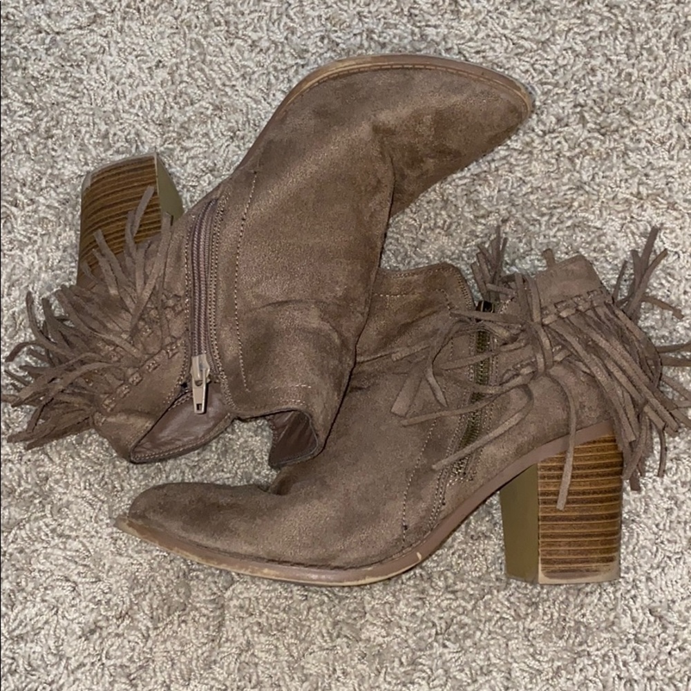 Suade Booties